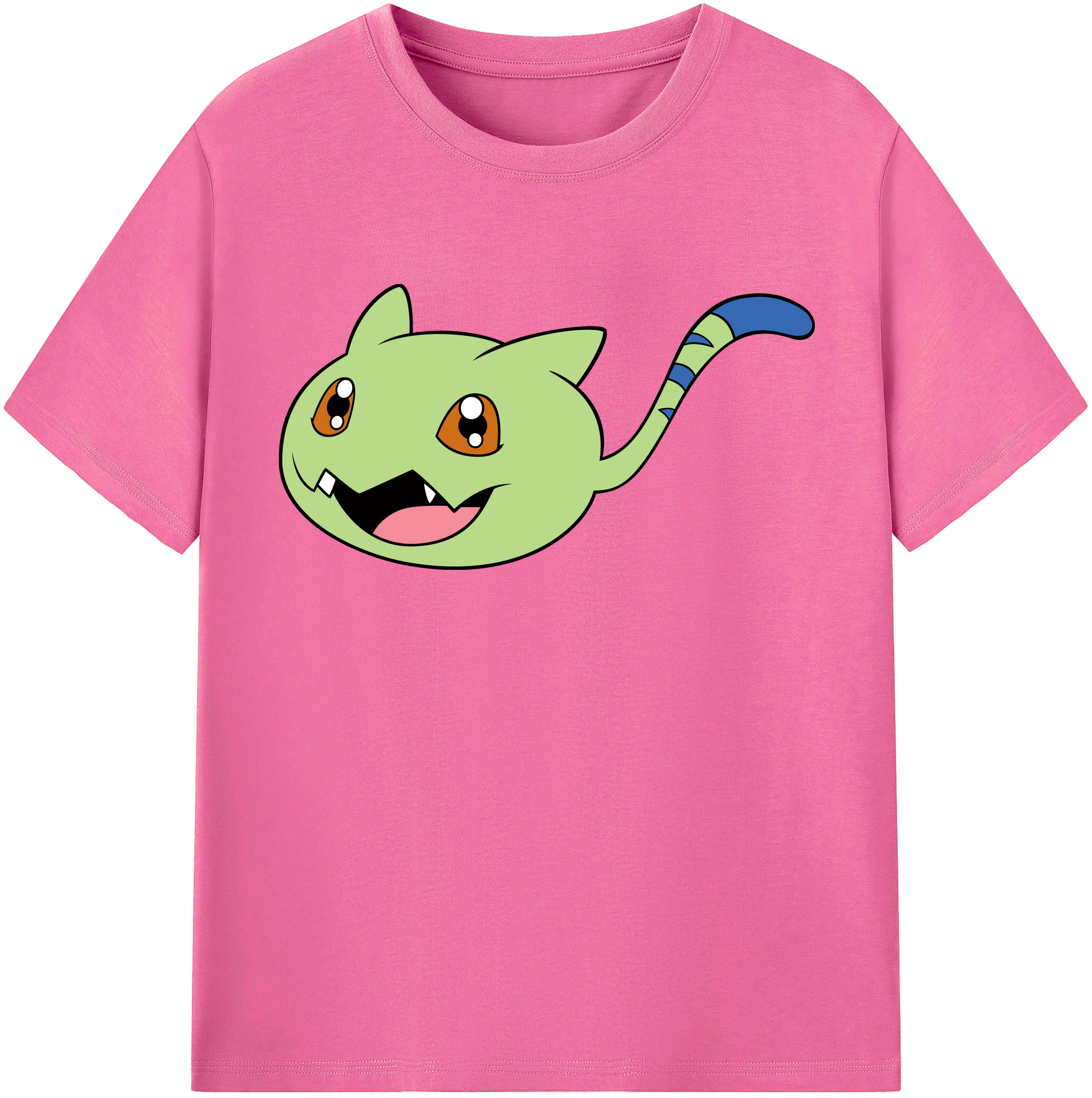 （画像用） Digimon デジタルモンスター/デジモン レディースカジュアルプリントTシャツ（綿100％）